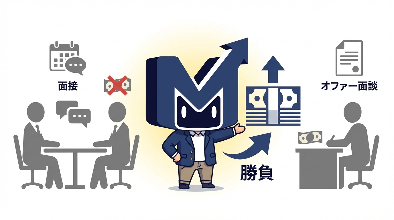 年収交渉はオファー面談前が勝負