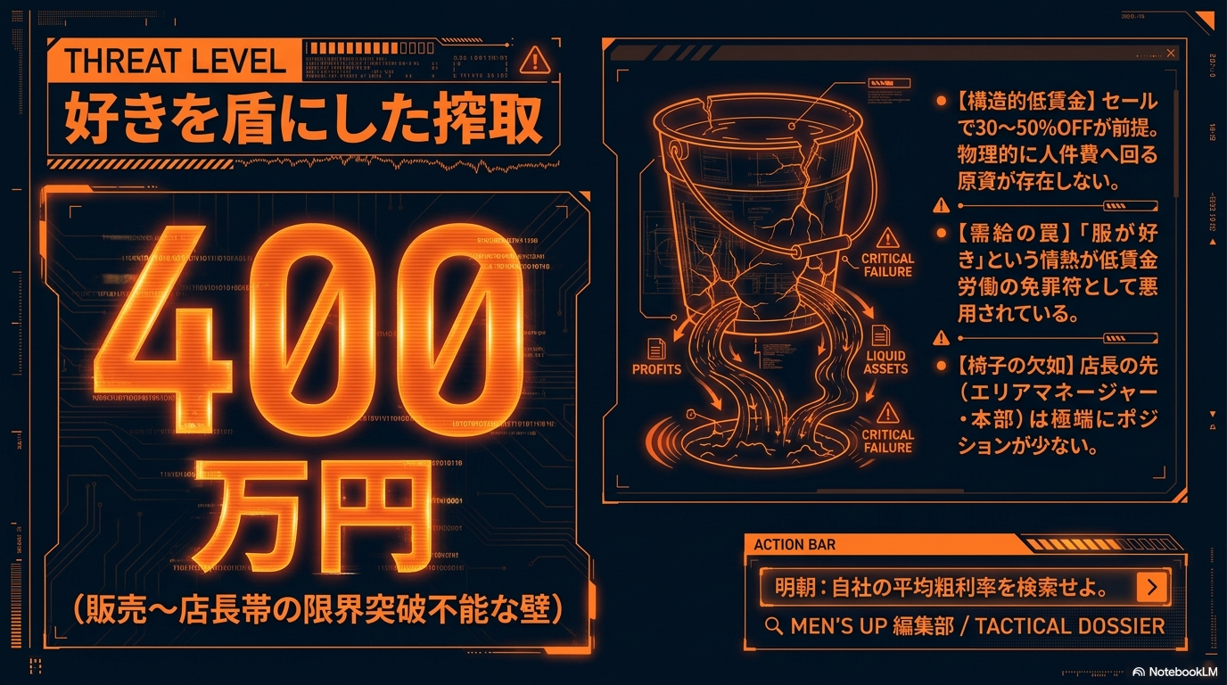 THREAT LEVEL：好きを盾にした搾取・400万円の壁