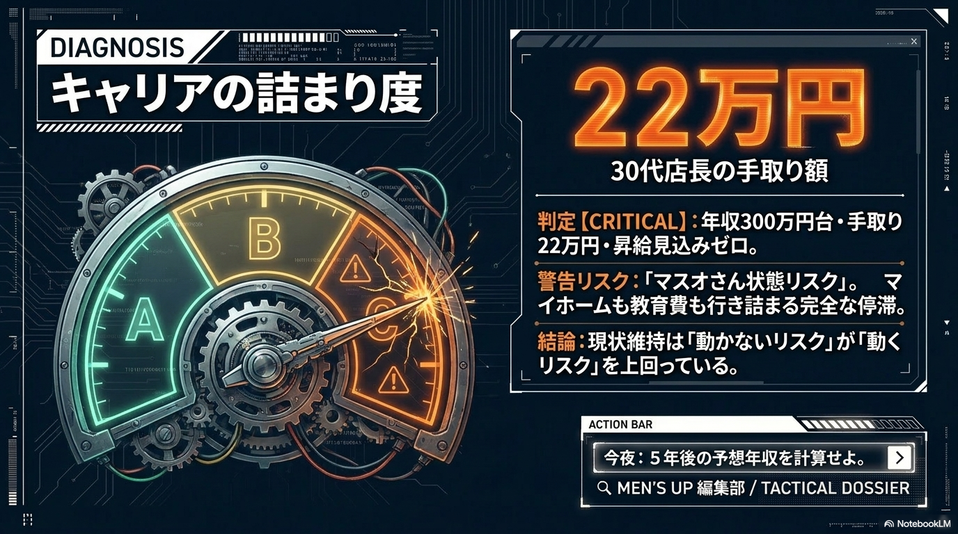 DIAGNOSIS：キャリアの詰まり度・22万円