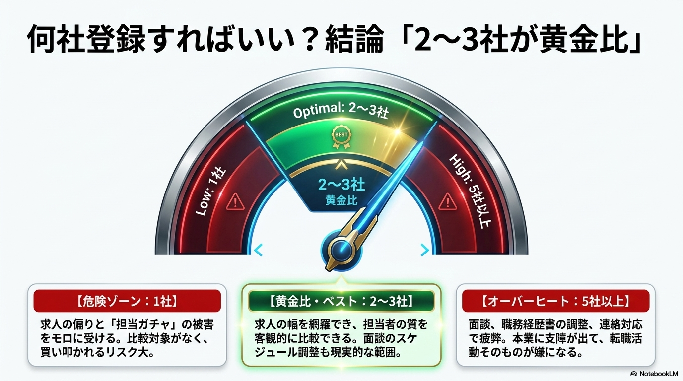 2〜3社が黄金比メーター