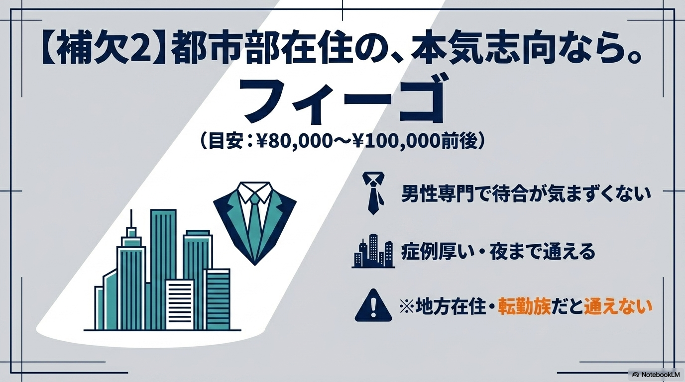 フィーゴ(都市部・男性専門)