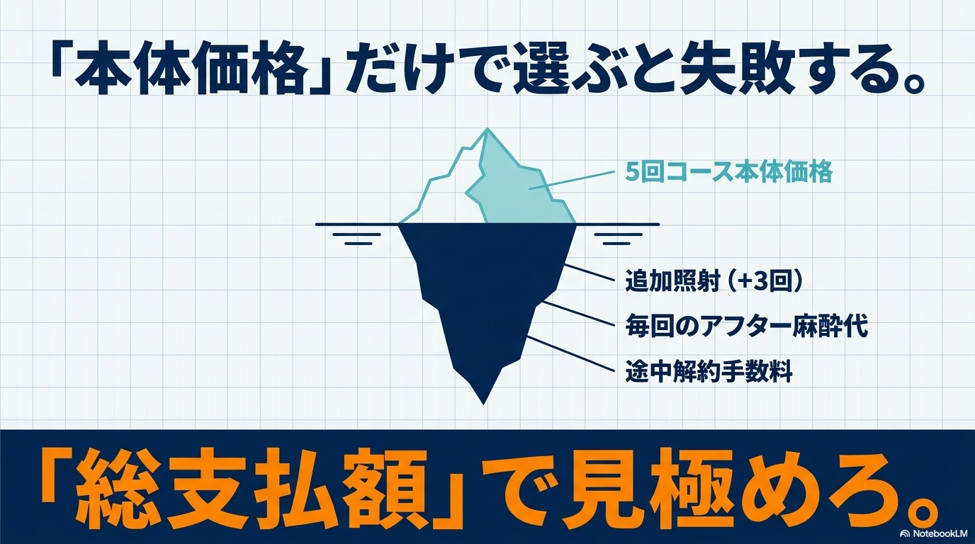「本体価格」だけで選ぶと失敗する