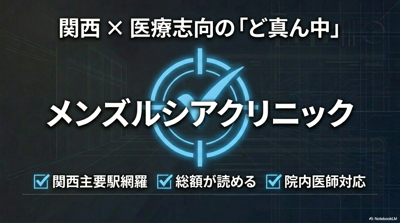 メンズルシアクリニックの強み