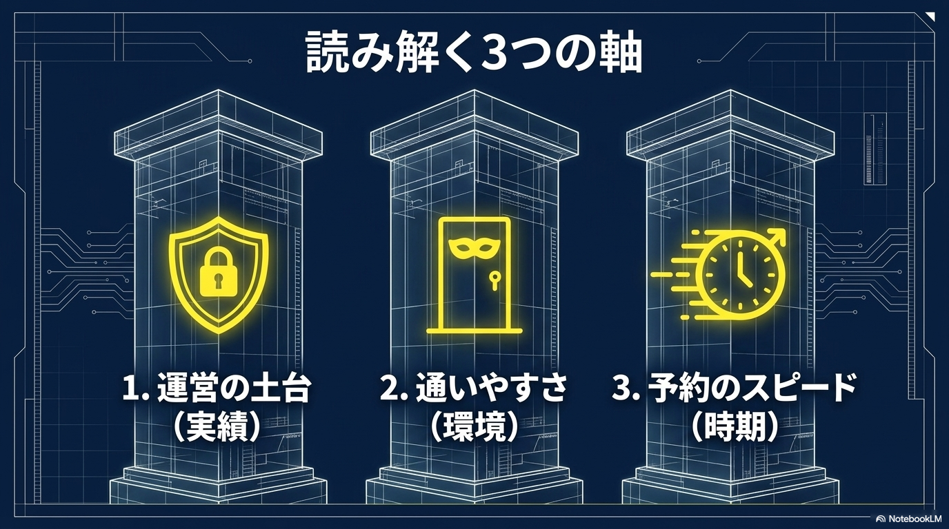 読み解く3つの軸
