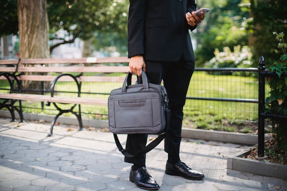 japanese man briefcase backpack businessman compare