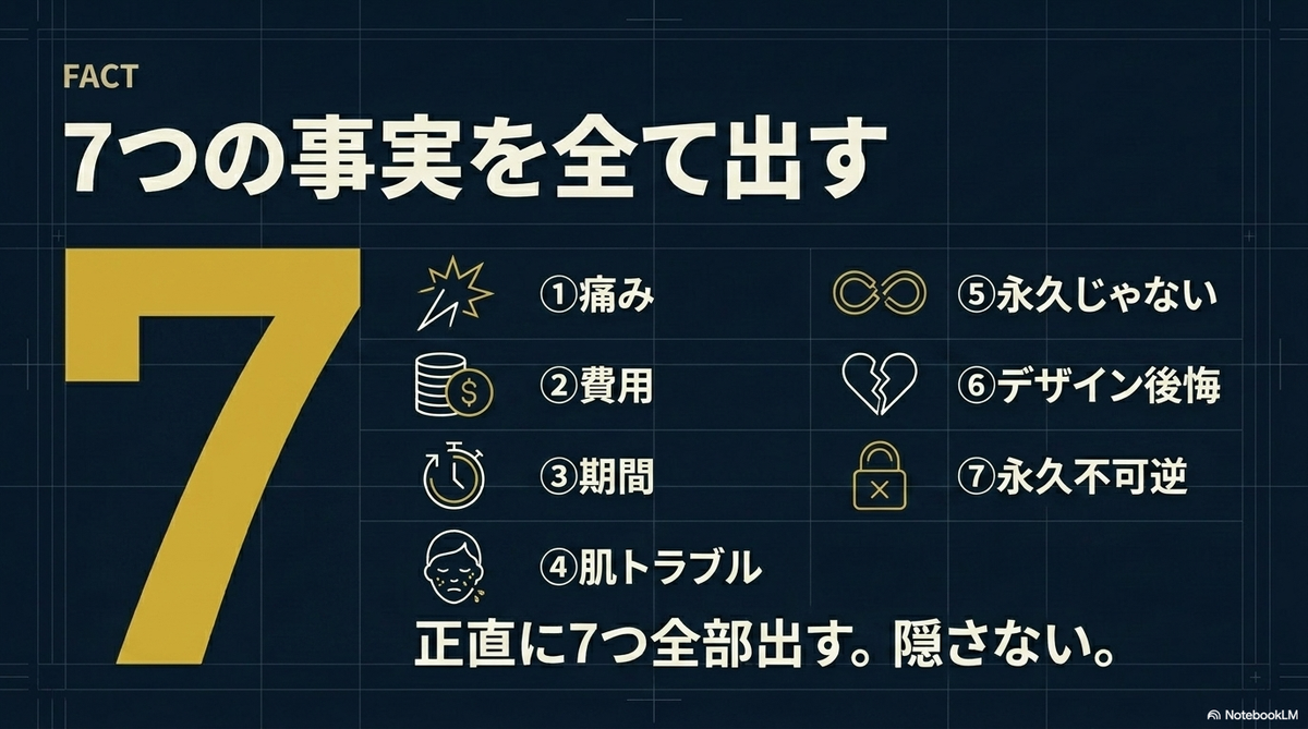 ヒゲ脱毛 デメリット - Slide 3