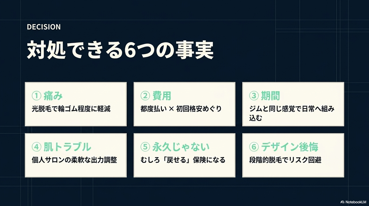 ヒゲ脱毛 デメリット - Slide 7
