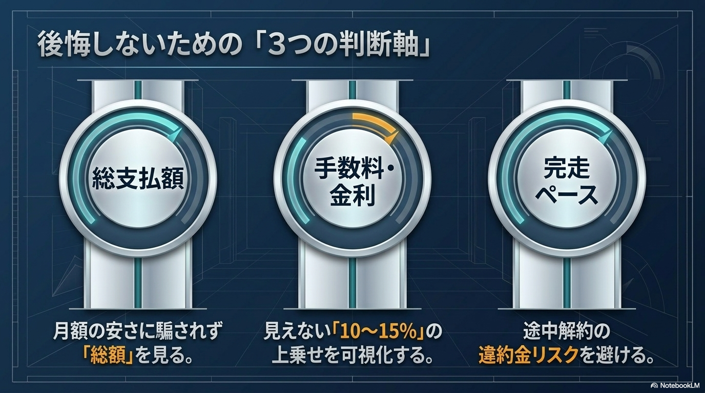 ヒゲ脱毛の支払いを選ぶ3つの判断軸